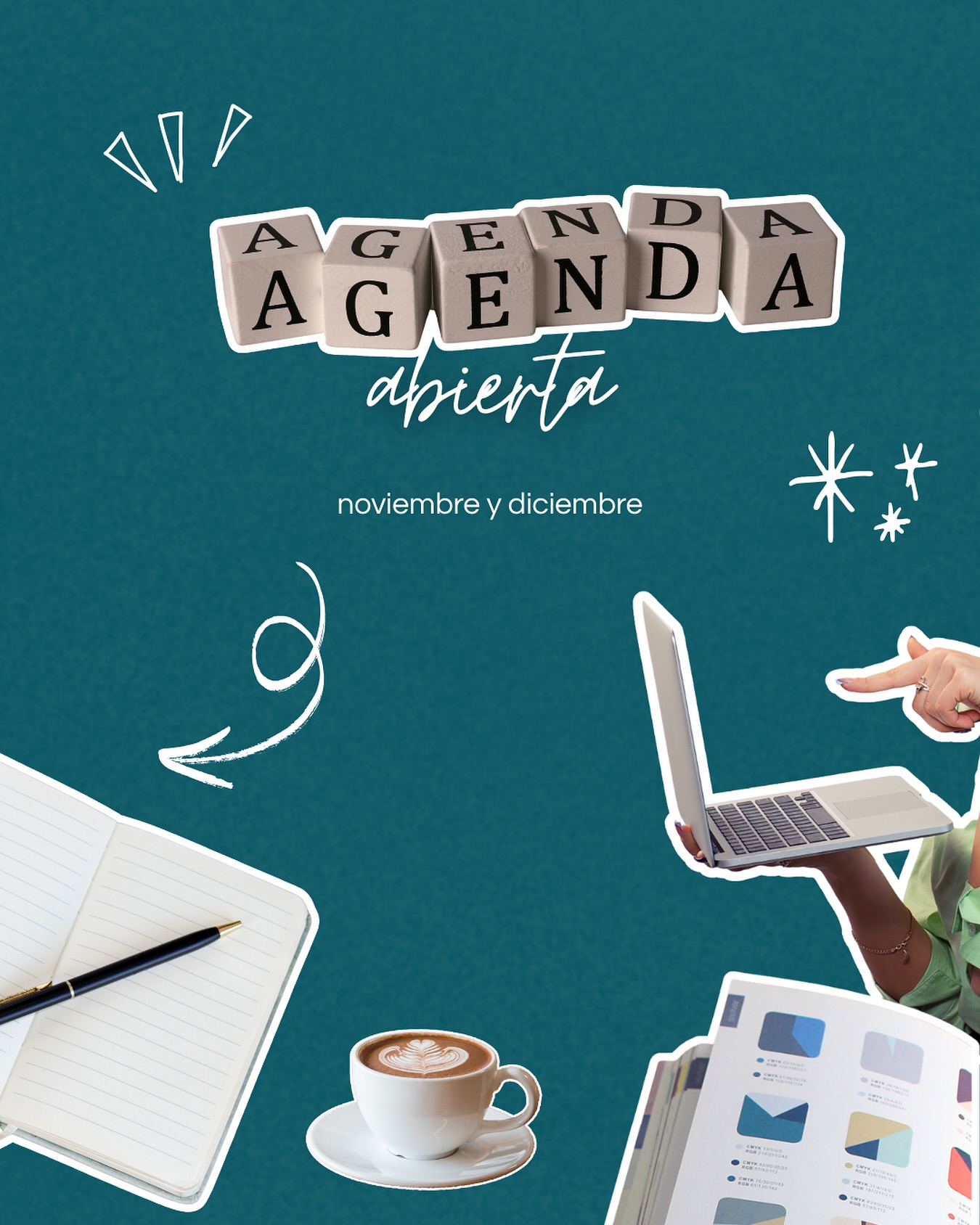 ✨ ¡La agenda para noviembre y diciembre ya está abierta! ✨
Si quieres cerrar el año con tu marca bien definida, darle un aire nuevo a tu proyecto, tienes un diseño editorial en mente o por fin dedicarle cariño a tu Instagram, este es el momento.
Puedes reservar una asesoría gratuita de 30 minutos (link en bio o por MD). Así nos conocemos y vemos:
〰️ Qué necesita tu proyecto.
〰️ Resolveré tus dudas.
〰️ Te contaré la mejor manera de trabajar juntxs.
¿Hablamos? 💌
Si lo prefieres puedes escribirme a: hola@vabeka.com
#agendaabierta #diseñodemarca #diseñoeditorial #branding #identidadvisual #brandingcreativo #diseñográfico #marcaúnica #asesoríagratuita #emprendedorescreativos #diseñoweb